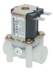 RO SYSTEM Solenoid valve with flow limit