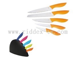 5pcs knives-set with PP block