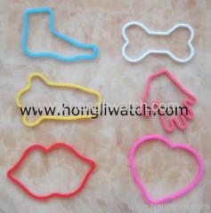 body shaped silicone band