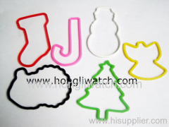 christmas silicone bands