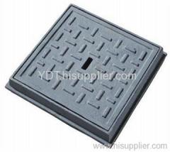 square casting iron manhole cover