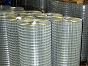 Galvanized welded wire mesh