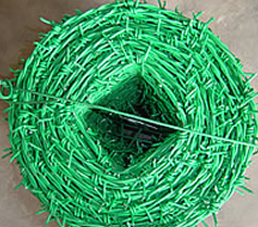 PVC Coated Barbed Iron Wire