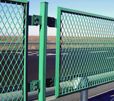 Expanded Metal Fence