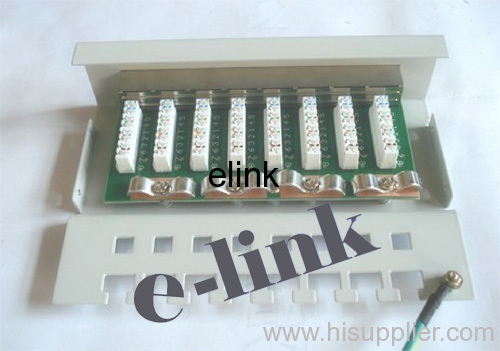 cat.5e patch panel 8port