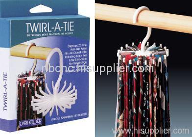 Twirl A Tie Hanger