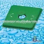 SMC Manhole Cover Clear Open 1000mm x 1000mm A15 Watertight / Gas Station