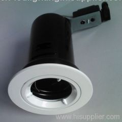 white low voltage fixed downlight
