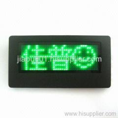 led moving sign