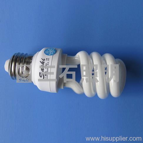 Half-spiral energy saving lamps