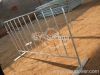 galvanized temporary fence