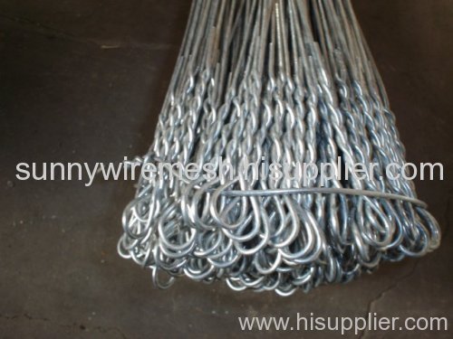 galvanized loop wire