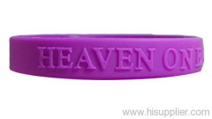 2010 Fashion Silicone Wristband Custom Silicone Bracelet