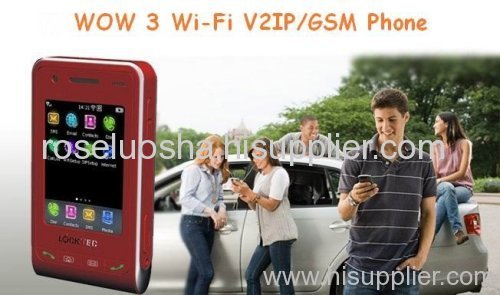 WOW 3 ---Wi-Fi VOIP &Video and GSM IP phone