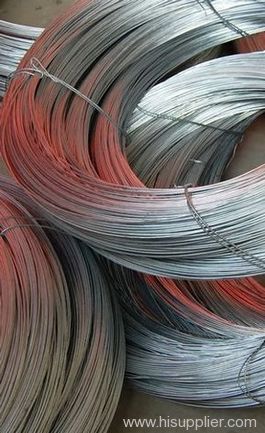 Hot-dipped wire