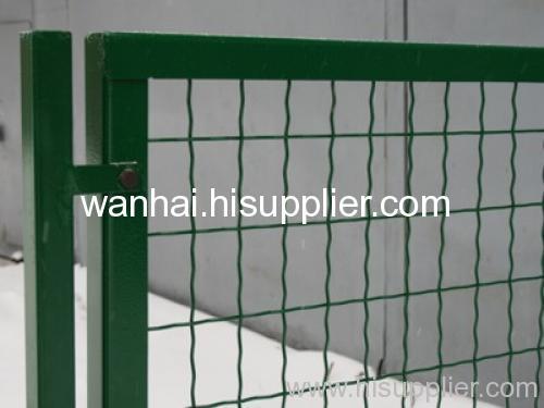 framed mesh panel