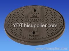 en124 casting iron manhole cover