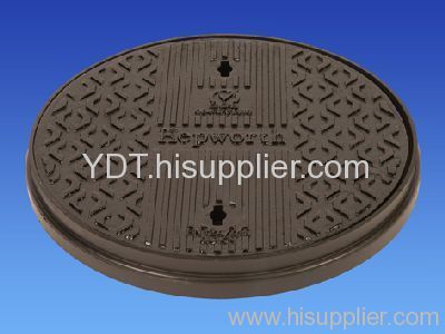 en124 casting iron manhole cover