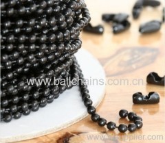 black ball chain black bead chain ball chain spool bead chain spool