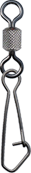 Impressed Rolling Swivel with Hooked snap