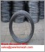 small coil black iron wire