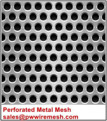 round hole perforated metal mesh