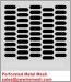 perforated metal mesh