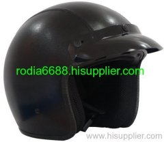 ECE Open Face Fiberglass Motorcycle Helmet