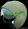 ECE Open Face Pilot Style Fiberglass Motorcycle Helmet