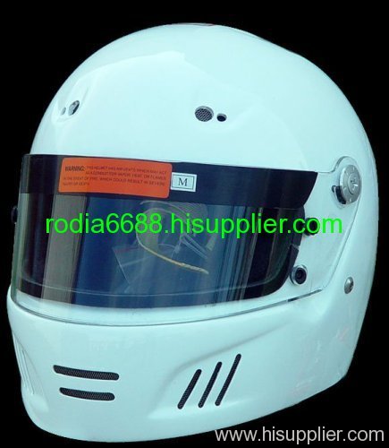 SNELL SA2010 Full Face Fibeglass Car Racing Helmet