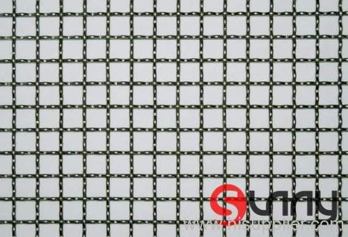 stainless steel crimped mesh panel