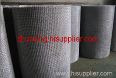 Crimped wire mesh