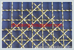 Crimped wire mesh