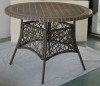 Plastic stone table