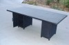 Plastic stone table