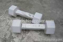 Dumbbell handles for WIIFIT