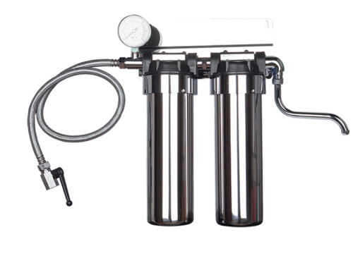 stainless steel water filter double stage