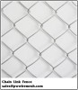 galvanized chain link fence