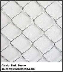 Galvanized Chain Link Fence Netting