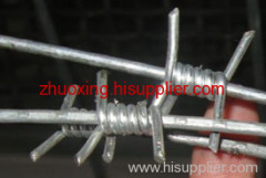 pvc coated barbed wire