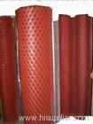 red expended metal mesh