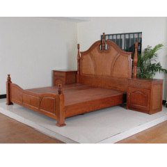 Crown bed and cabinet