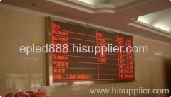 p7.62 indoor dual-color led display
