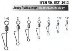 Fishing tackle accessories Swing Italian Snap