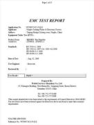 EMC TEST REPORT