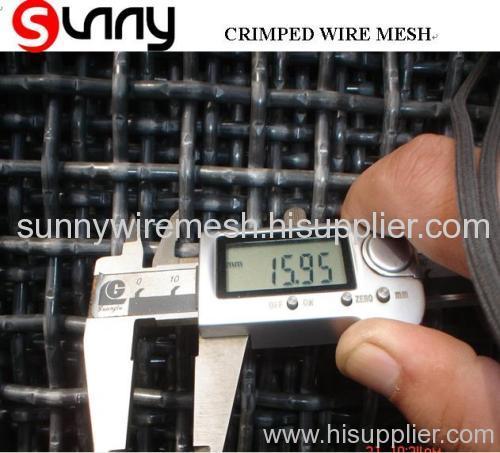 mine sieving crimped mesh