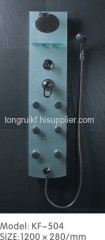 glass shower panel