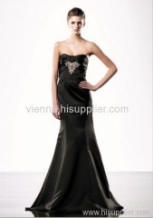 Elegant Satin Sweetheart neckline Floor-length evening dress SOV612