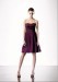 Elegant Satin Sweetheart neckline knee-length evening dress Sov613