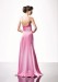 Elegant Satin V-neck Floor-length Column Evening dress SOV619